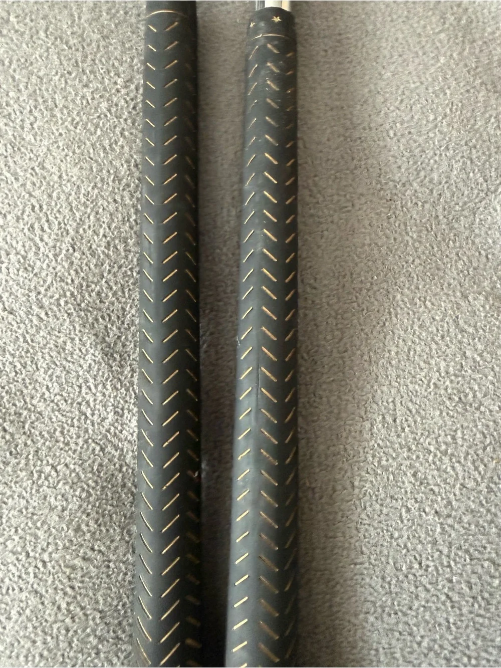 BBQ Fork and Spatula Set with Black Textured Handles